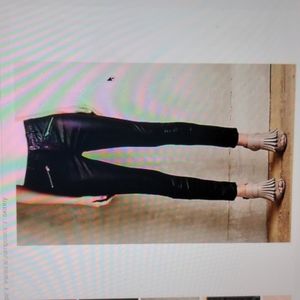 Anthropologie Pilcro Faux Leather Pants